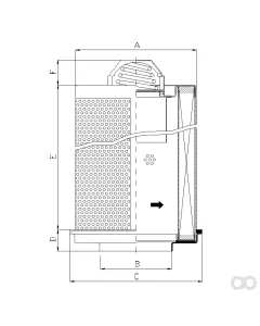Filtrec - WG137 - Hydraulic filter element