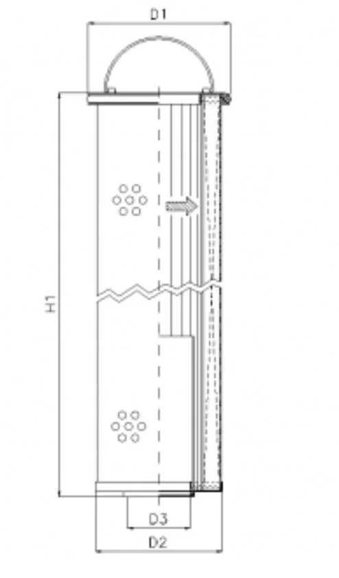 Filtrec - WG581 - Hydraulic filter element