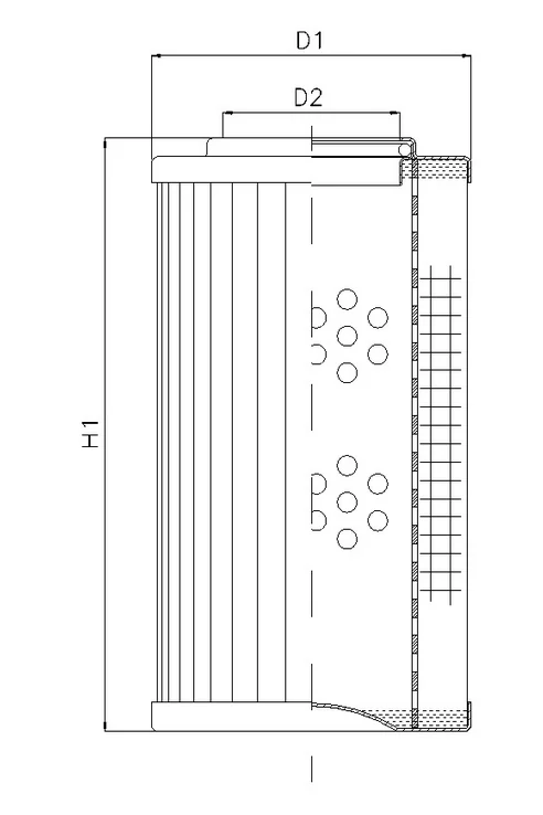 Filtrec - WG831 - Hydraulic filter element