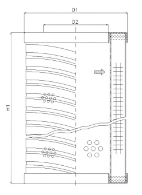 Filtrec - WG868 - Hydraulic filter element