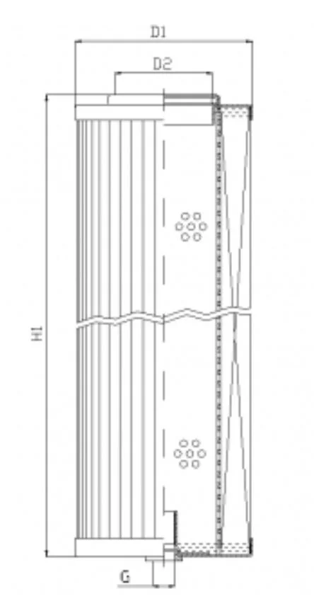 Filtrec - WG918 - Hydraulic filter element