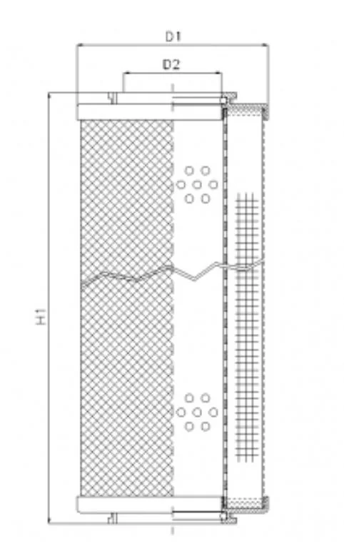 Filtrec - WG953 - Hydraulic filter element