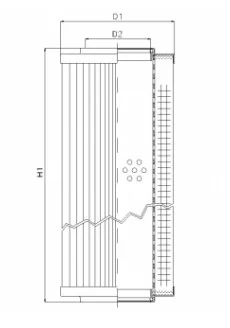 Filtrec - WG984 - Hydraulic filter element