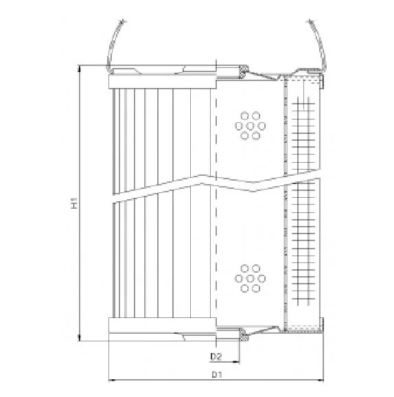 Filtrec - WP449 - Hydraulic filter element