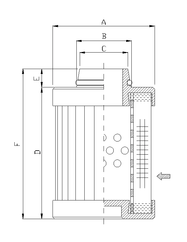 Filtrec - WT1219 - Hydraulic filter element