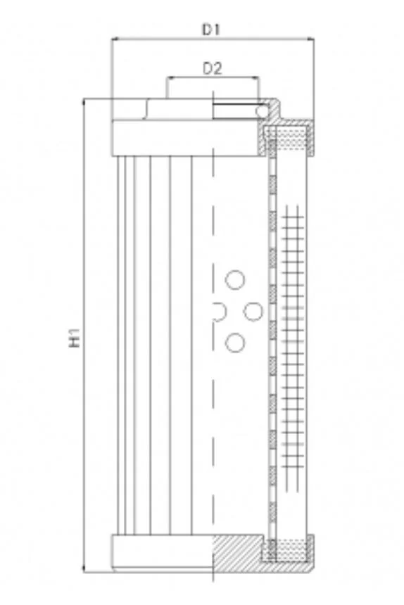 Filtrec - WT1667 - Hydraulic filter element