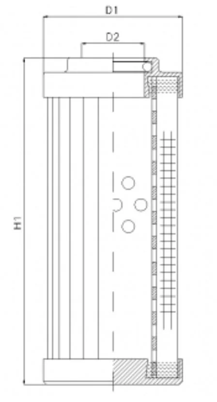 Filtrec - WT790 - Hydraulic filter element