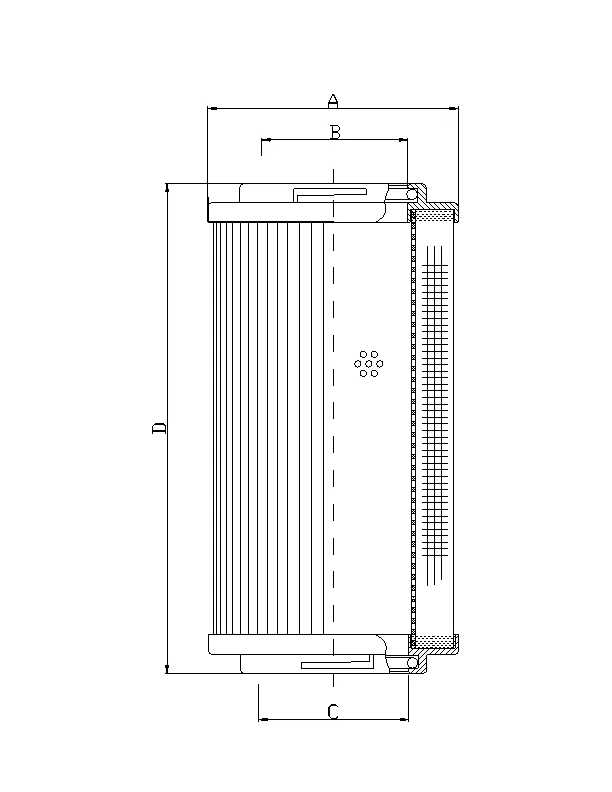 Filtrec - WX450 - Hydraulic filter element