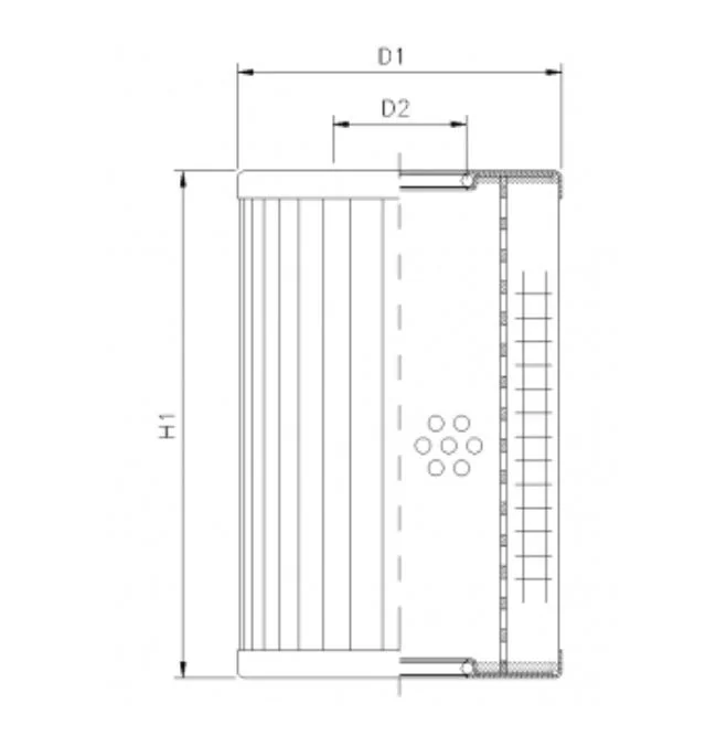 Filtrec - XR250T100B0 - Hydraulic filter element