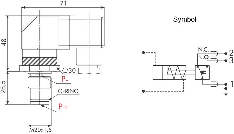 Filtrec - Z31 - Clogging indicator