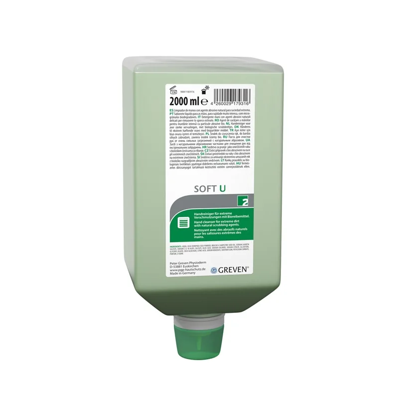 Greven - GREVEN SOFT U - Heavy-duty hand cleanser 2 ltr