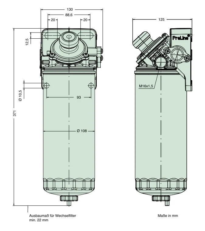 Mann-Filter - 66 607 62 151 - Fuel filter