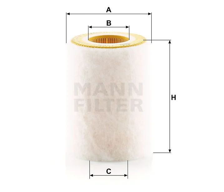 Mann-Filter - C 1036/2 - Air filter element