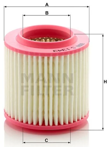 Mann-Filter - C 1343 - Air filter element