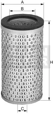 Mann-Filter - C 15 124/4 - Air filter element