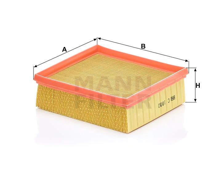 Mann-Filter - C 1880 - Air filter element