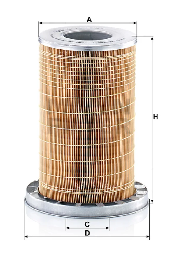 Mann-Filter - C 19 384/1 - Air filter element