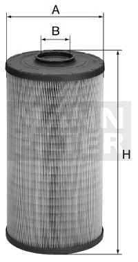 Mann-Filter - C 19 450 - Air filter element