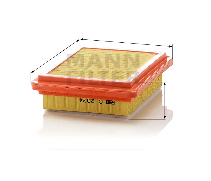 Mann-Filter - C 2074 - Air filter element