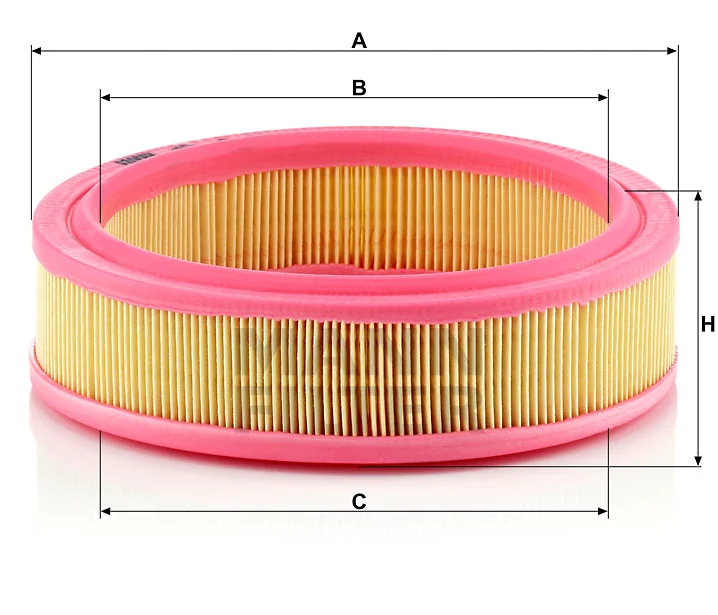 Mann-Filter - C 2233/1 - Air filter element