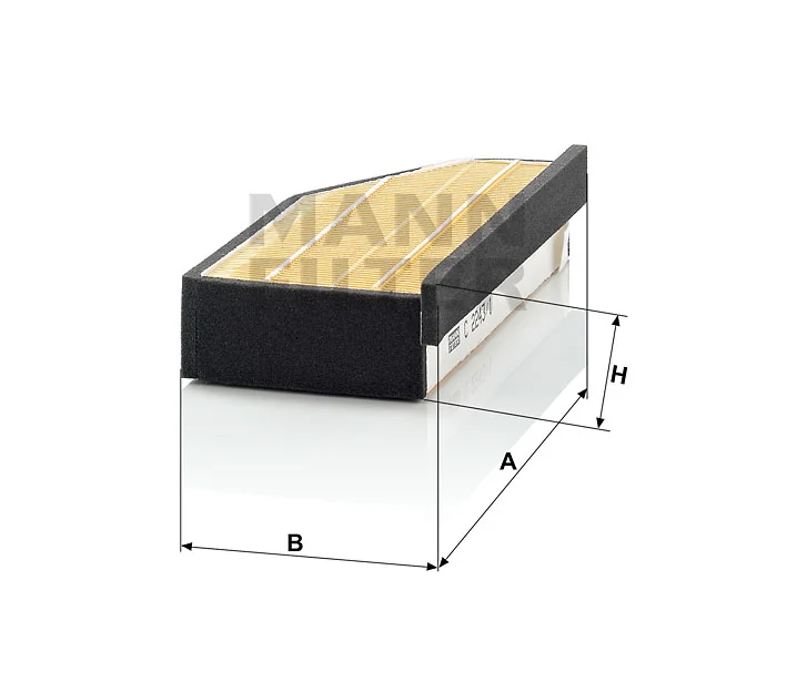 Mann-Filter - C 2243/1 - Air filter element