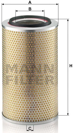 Mann-Filter - C 23 440/3 - Air filter element