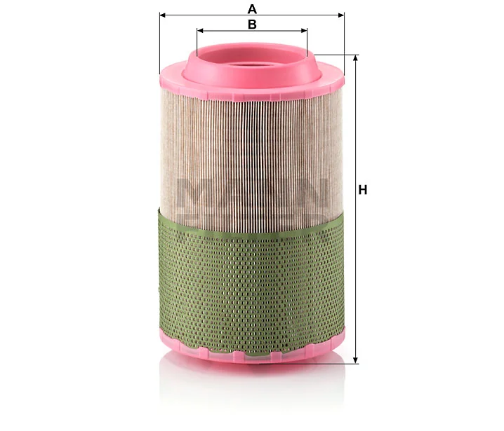 Mann-Filter - C 23 632/1 - Air filter element (nlg15-15)
