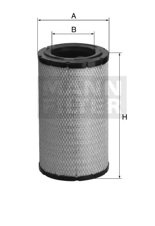 Mann-Filter - C 24 015/2 - Air filter element