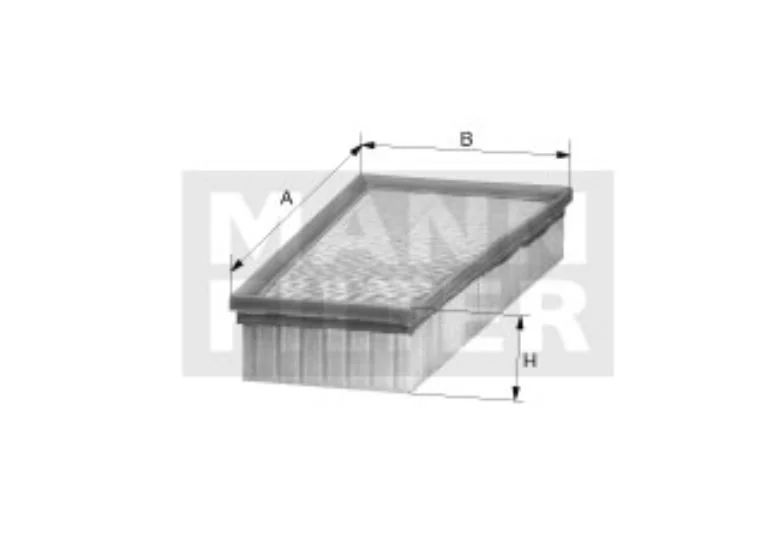 Mann-Filter - C 24 104 - Air filter element