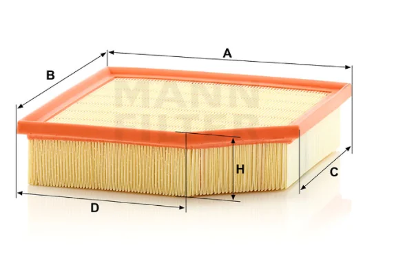 Mann-Filter - C 24 150 - Air filter element