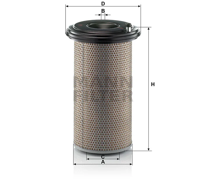 Mann-Filter - C 24 650/3 - Air filter element