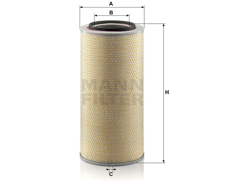 Mann-Filter - C 24 650/6 - Air filter element