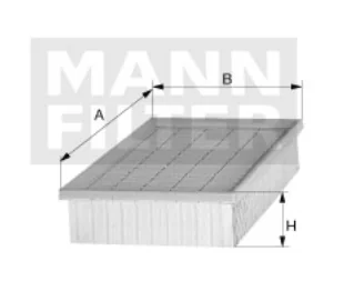 Mann-Filter - C 25 021 - Air filter element