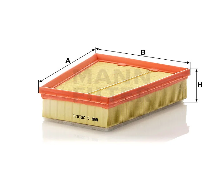 Mann-Filter - C 2510/1 - Air filter element