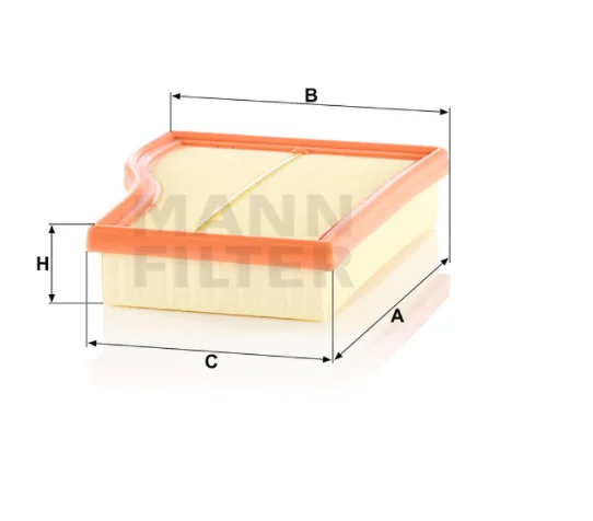 Mann-Filter - C 26 017 - Air filter element