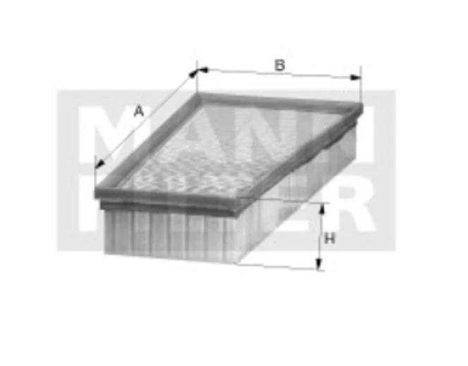 Mann-Filter - C 26 042 - Air filter element