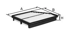 Mann-Filter - C 26 047 - Air filter element