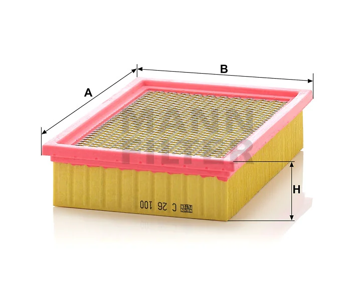 Mann-Filter - C 26 100 - Air filter element