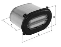 Mann-Filter - C 26 270 - Air filter element (iqoron)
