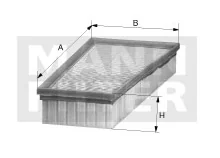 Mann-Filter - C 27 114 - Air filter element