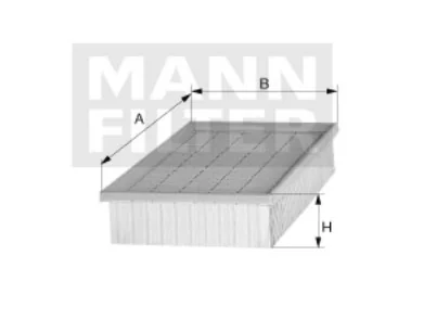 Mann-Filter - C 28 043 - Air filter element