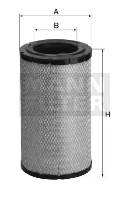 Mann-Filter - C 28 1238/2 - Air filter element