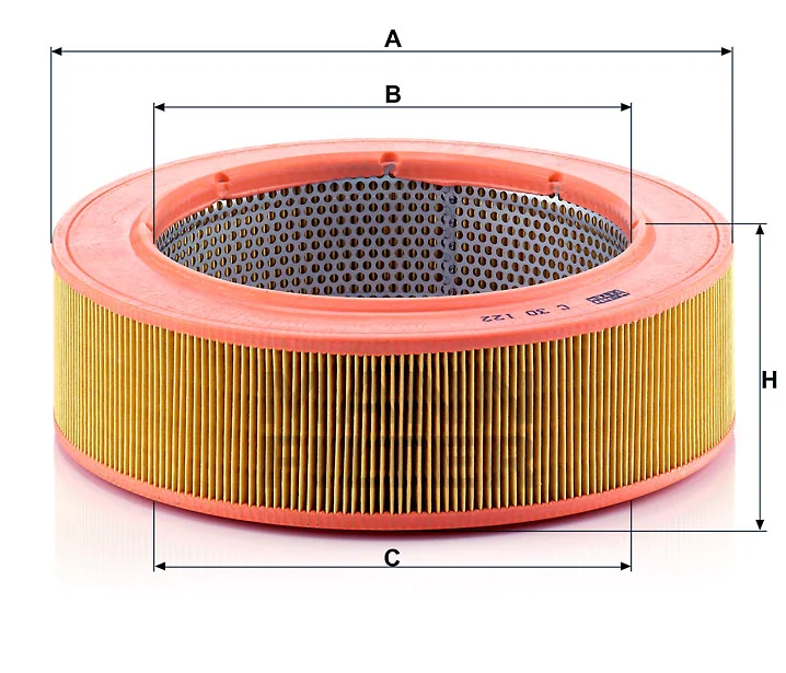 Mann-Filter - C 30 122 - Air filter element
