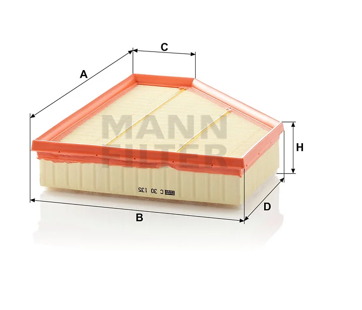 Mann-Filter - C 30 135 - Air filter element