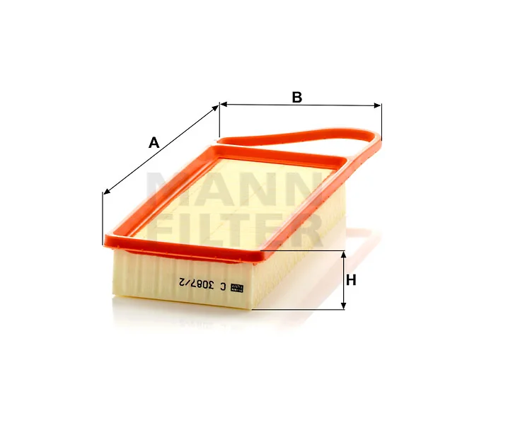 Mann-Filter - C 3087/2 - Air filter element