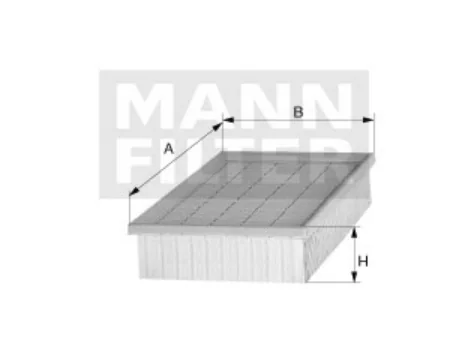 Mann-Filter - C 3233/1 - Air filter element