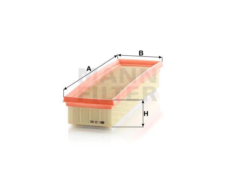 Mann-Filter - C 33 006 - Air filter element