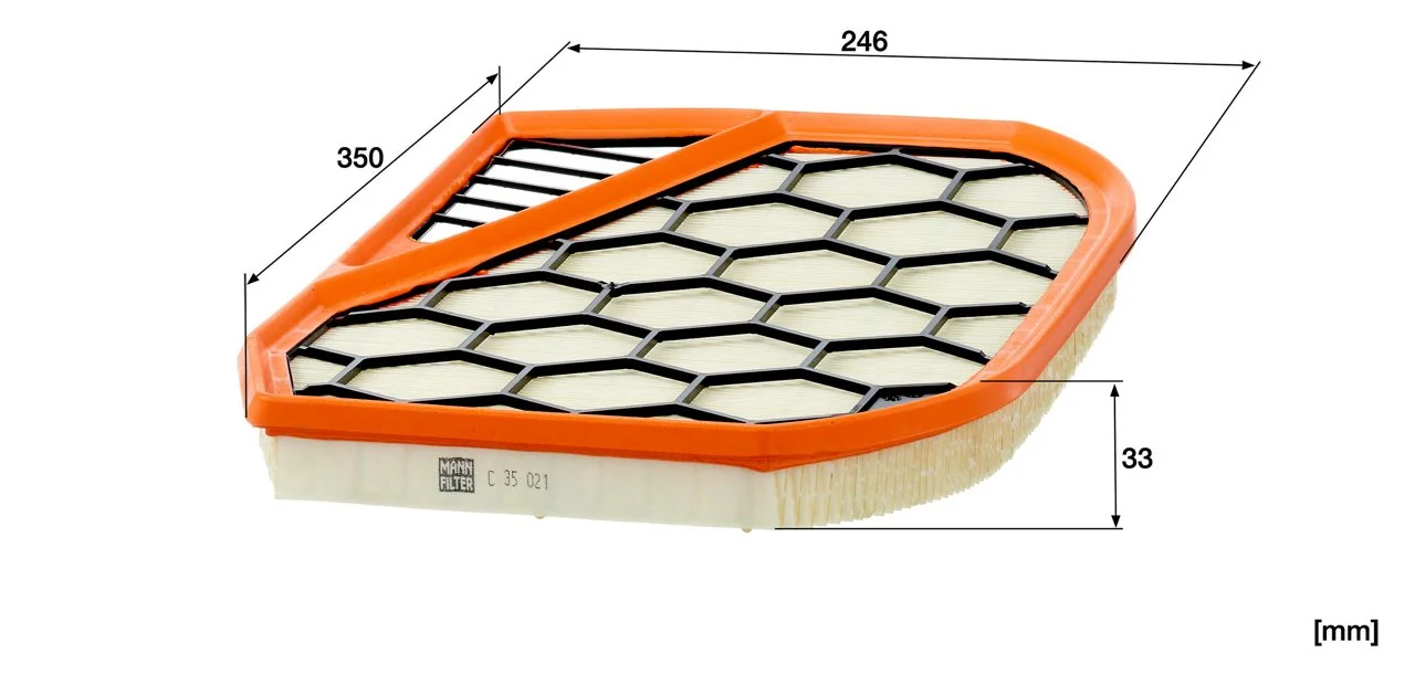 Mann-Filter - C 35 021 - Air filter element