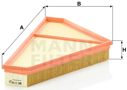 Mann-Filter - C 36 008 - Air filter element