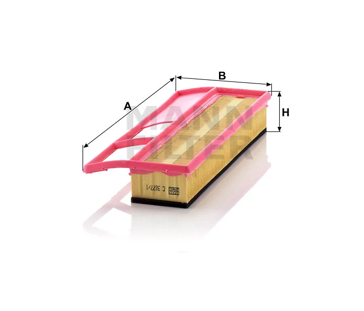 Mann-Filter - C 3877/1 - Air filter element